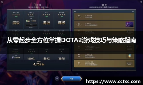 从零起步全方位掌握DOTA2游戏技巧与策略指南